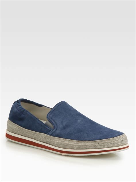 prada espadrilles men|new prada men's shoes loafers.